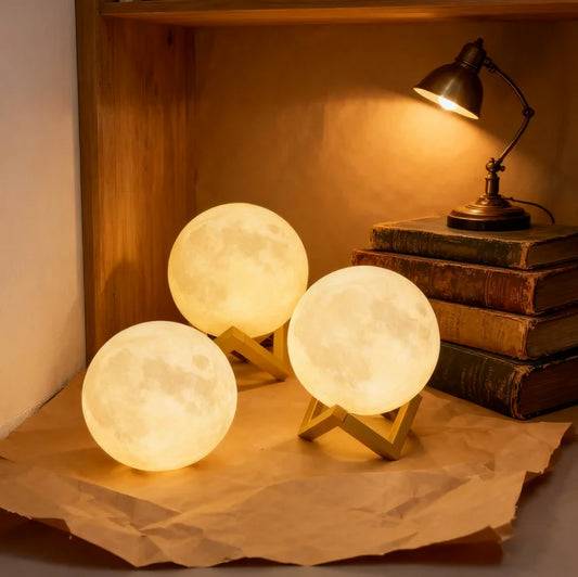 Celestial Glow 3D Moon Lamp™